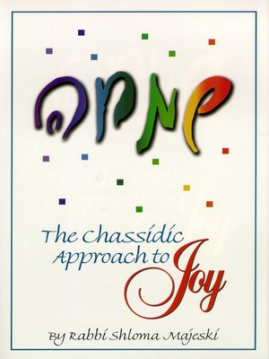 cover image of The Chassidic Approach to Joy